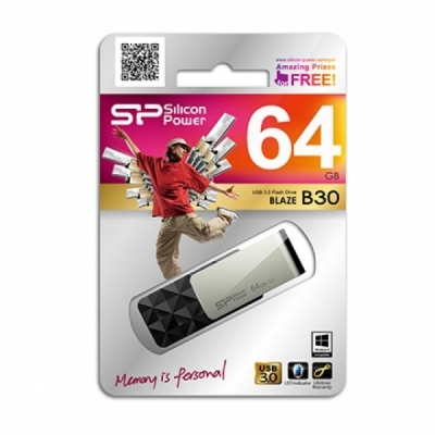 Pendrive Blaze B30 3.1 Silicon Power 32 GB