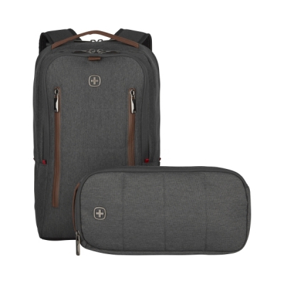 Plecak z saszetką Wenger CITY STYLE UPGRADE 16` 15 / 4 l
