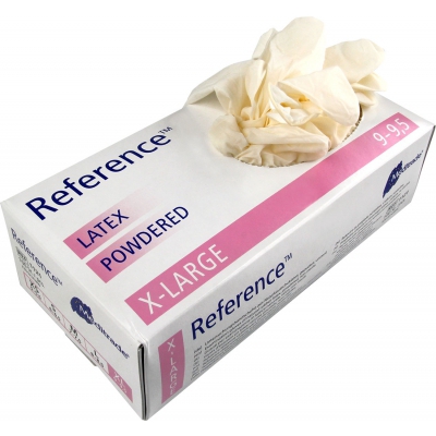 Rękawiczki lateksowe rozmiar L 100 szt.
