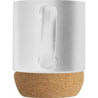 Kubek ceramiczny z korkiem
