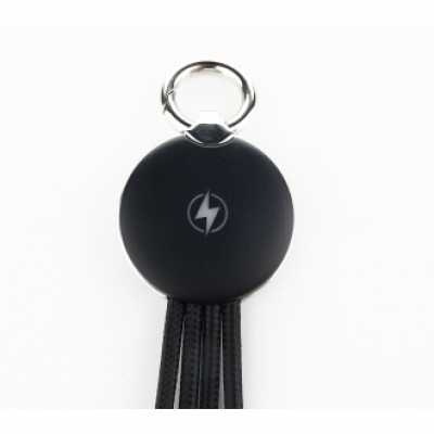 Kabel 3w1 z podświetlanym logo