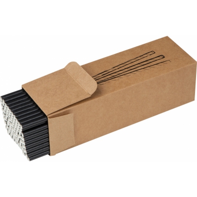 Zestaw 100 papierowych słomek do picia