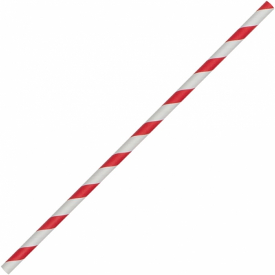 Zestaw 100 papierowych słomek do picia