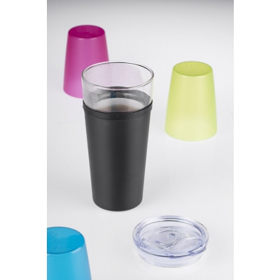 Kubek szklany GLATT 428 ml