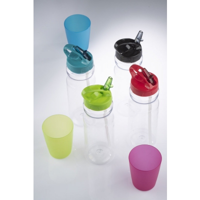 Bidon ze słomką TRANCE 700 ml