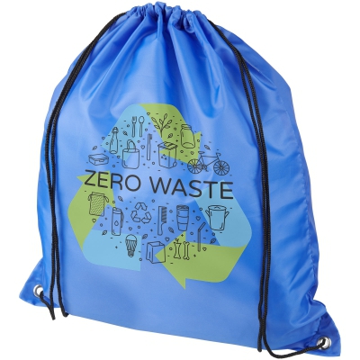 Plecak Oriole ze sznurkiem ściągającym z recyklowanego plastiku PET