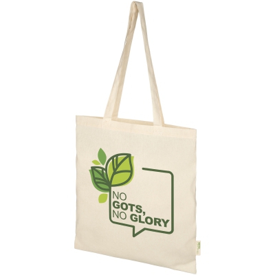 Orissa  torba na zakupy z bawełny organicznej z certyfikatem GOTS o gramaturze 100 g/m²