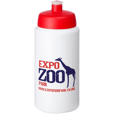 Bidon Baseline® Plus o pojemności 500 ml ze sportowym wieczkiem i uchwytem