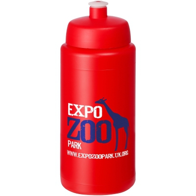 Bidon Baseline® Plus o pojemności 500 ml ze sportowym wieczkiem i uchwytem