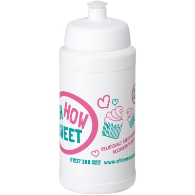 Bidon Baseline® Plus o pojemności 500 ml z wieczkiem sportowym