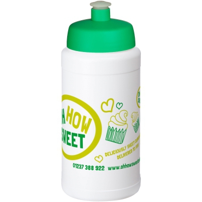 Bidon Baseline® Plus o pojemności 500 ml z wieczkiem sportowym