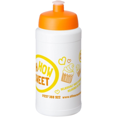 Bidon Baseline® Plus o pojemności 500 ml z wieczkiem sportowym