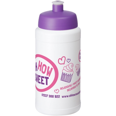 Bidon Baseline® Plus o pojemności 500 ml z wieczkiem sportowym