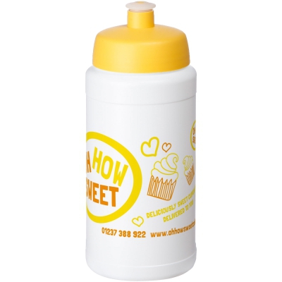 Bidon Baseline® Plus o pojemności 500 ml z wieczkiem sportowym