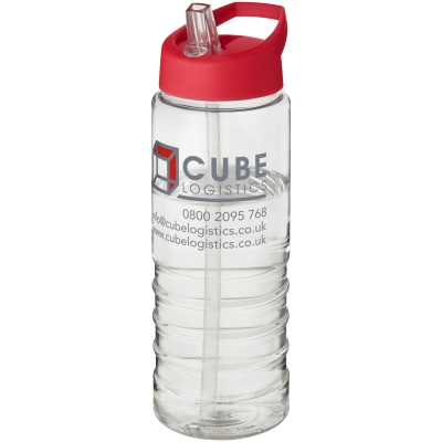 Bidon H2O Treble o pojemności 750 ml z wieczkiem z dzióbkiem