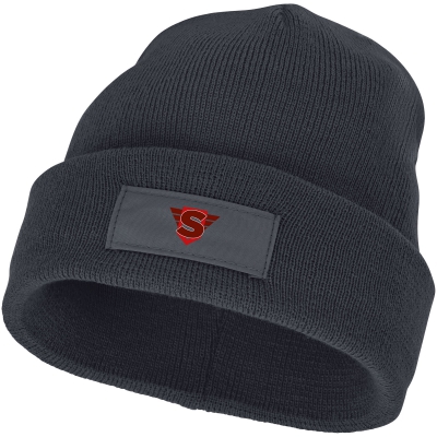 Czapka typu beanie Boreas z naszywką