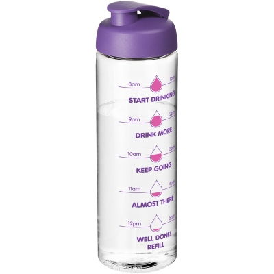 Bidon H2O Vibe o pojemności 850 ml z otwieranym wieczkiem