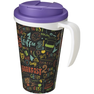 Brite-Americano Grande 350 ml mug with spill-proof lid
