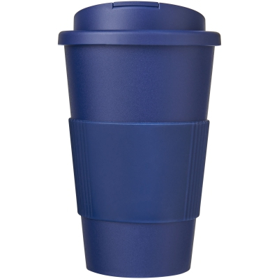 Americano® 350 ml tumbler with grip & spill-proof lid