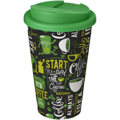 Brite-Americano® 350 ml tumbler with spill-proof lid