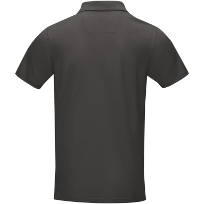 Męska organiczna koszulka polo Graphite z certyfikatem GOTS