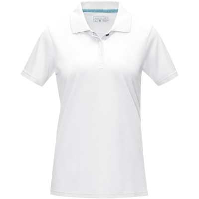 Damska organiczna koszulka polo Graphite z certyfikatem GOTS