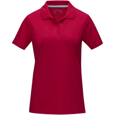 Damska organiczna koszulka polo Graphite z certyfikatem GOTS