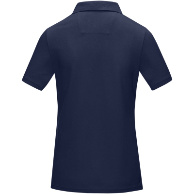 Damska organiczna koszulka polo Graphite z certyfikatem GOTS