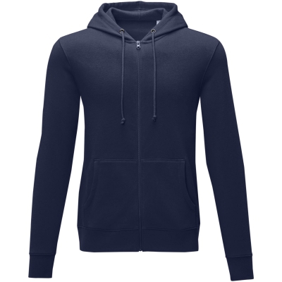 Męska bluza z kapturem Theron z zamkiem błyskawicznym