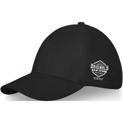 6-panelowa bawełniana czapka Drake z daszkiem typu trucker cap