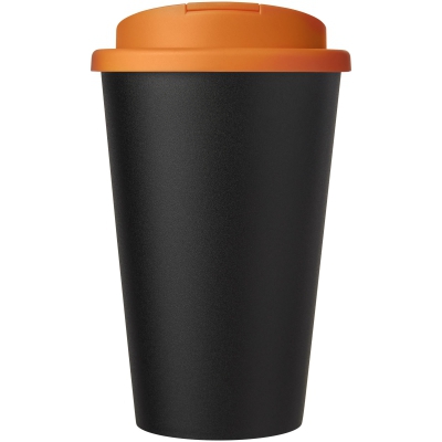 Kubek Americano® Eco z recyklingu o pojemności 350 ml z pokrywą odporną na zalanie