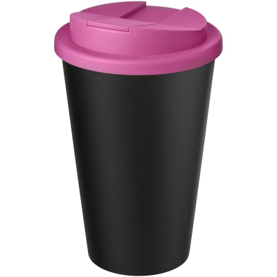 Kubek Americano® Eco z recyklingu o pojemności 350 ml z pokrywą odporną na zalanie