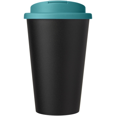 Kubek Americano® Eco z recyklingu o pojemności 350 ml z pokrywą odporną na zalanie