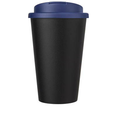 Kubek Americano® Eco z recyklingu o pojemności 350 ml z pokrywą odporną na zalanie