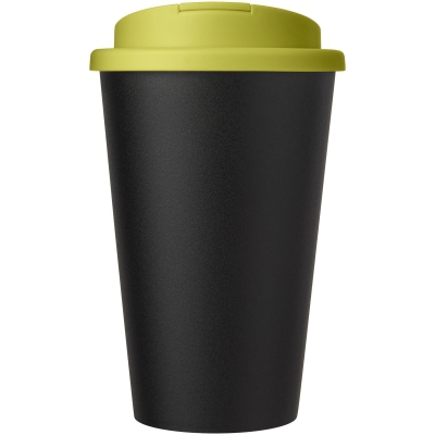 Kubek Americano® Eco z recyklingu o pojemności 350 ml z pokrywą odporną na zalanie