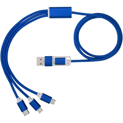 Kabel do ładowania 3 w 1 z podwójnym wejściem Versatile