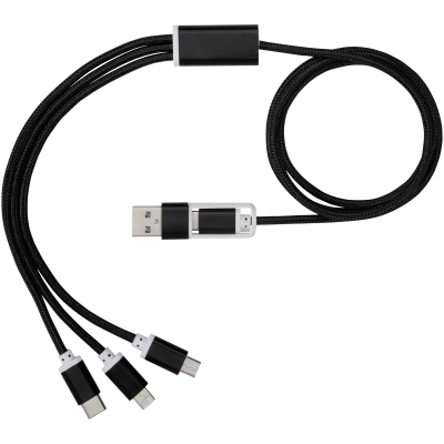 Kabel do ładowania 3 w 1 z podwójnym wejściem Versatile