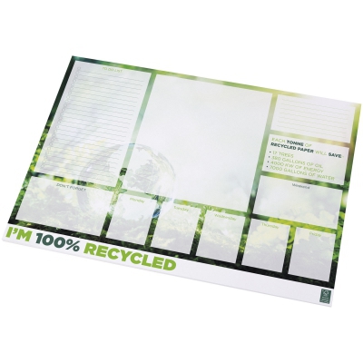 Notatnik Desk-Mate® w formacie A2 z materiałów z recyklingu