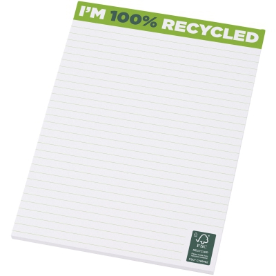 Notatnik Desk-Mate® w formacie A5 z materiałów z recyklingu