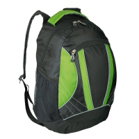 Plecak sportowy El Paso, zielony/czarny