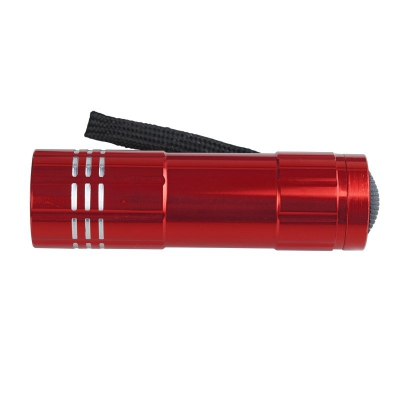 Latarka LED Jewel, czerwony