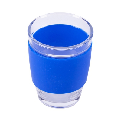 Szklany kubek Stylish 350 ml, niebieski