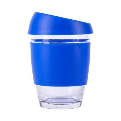 Szklany kubek Stylish 350 ml, niebieski