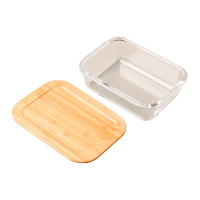 Lunch box Glasial 1000 ml, brązowy