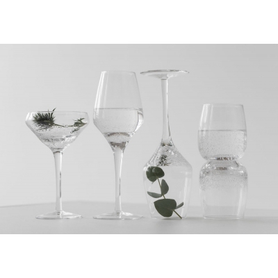 Szklanka do wody bubbles 8x8x9,5cm