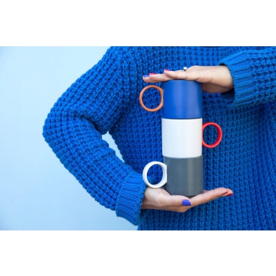 Kubek noor grey/red
