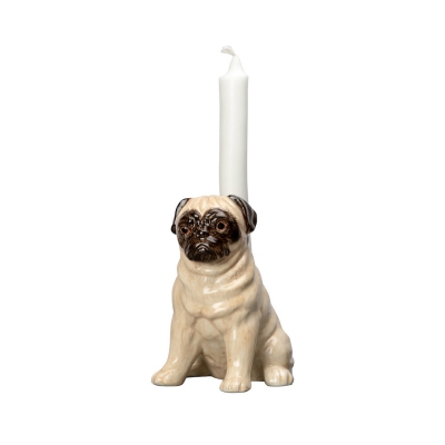 Świecznik mops / pug