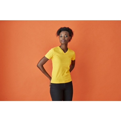 T-shirt v-neck lady