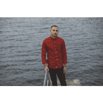 Twill slim fit