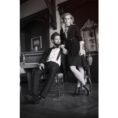 Koszula "red bow" 20 slim fit